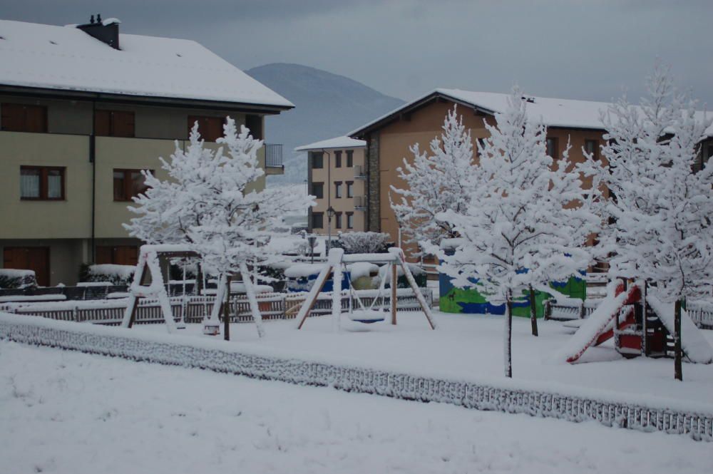 La nevada a Bellver de Cerdanya