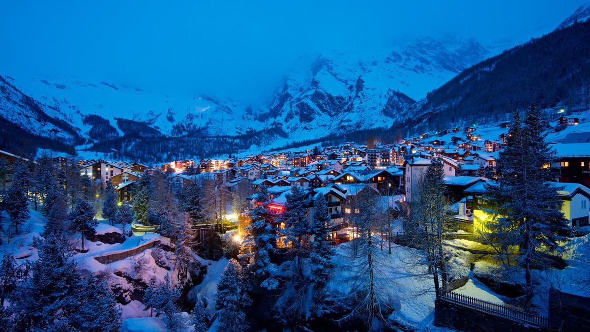 Pueblo de Saas Fee