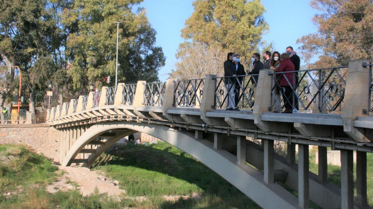 El histórico puente 
esta semana.  pilar wals