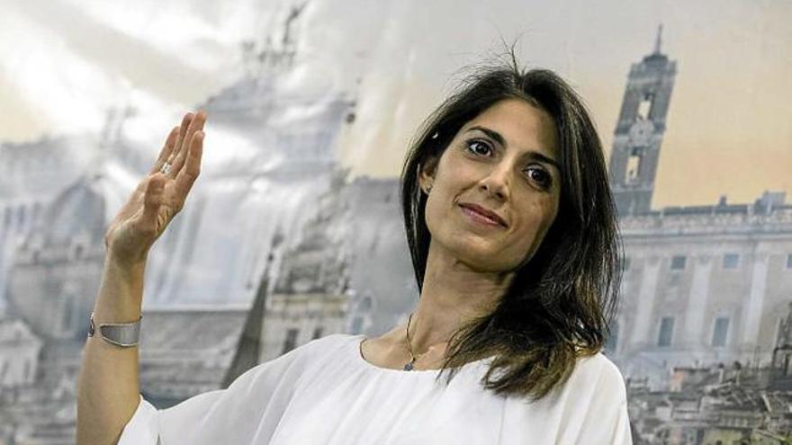 La nova alcaldessa electa de Roma, Virginia Raggi