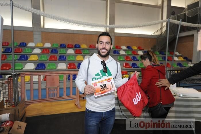 Entrega de dorsales de la Maratón de Murcia