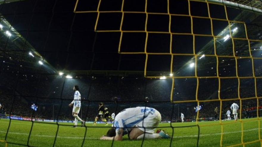 Fotos de la vuelta de 1/4 de Champions, entre el Borussia Dortmund y el Málaga (3-2)