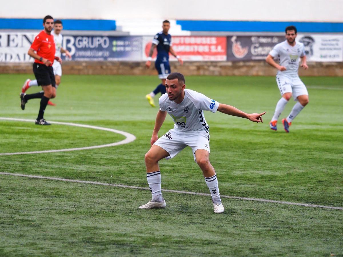 El Olímpic en el partido contra el Benidorm en la Murta, esta temporada.