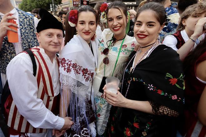 FOTOS: Los 'huertanos' abarrotan las calles de Murcia