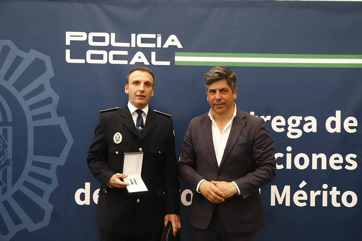 Entrega de medallas a mérito de la Policía Local de Andalucía en Córdoba