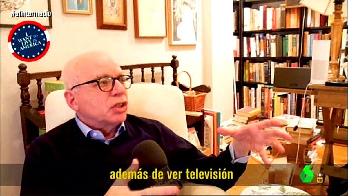 Michael Wolff, entrevistado por Fesser (’El intermedio’, La Sexta).