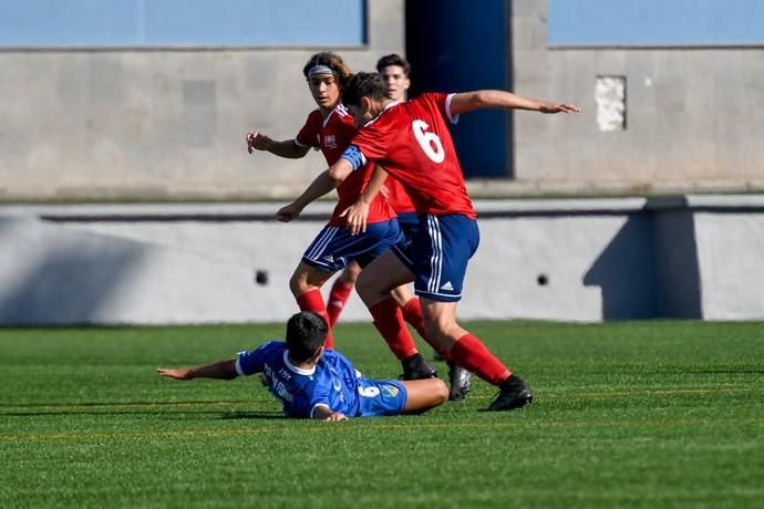 25-01-20  DEPORTES. CAMPOS DE FUTBOL DE LA ZONA DEPORTIVA DEL PARQUE SUR EN  MASPALOMAS. MASPALOMAS. SAN BARTOLOME DE TIRAJANA.  San Fernando de Maspalomas Santos- Veteranos del Pilar (Cadetes).  Fotos: Juan Castro.  | 25/01/2020 | Fotógrafo: Juan Carlos Castro