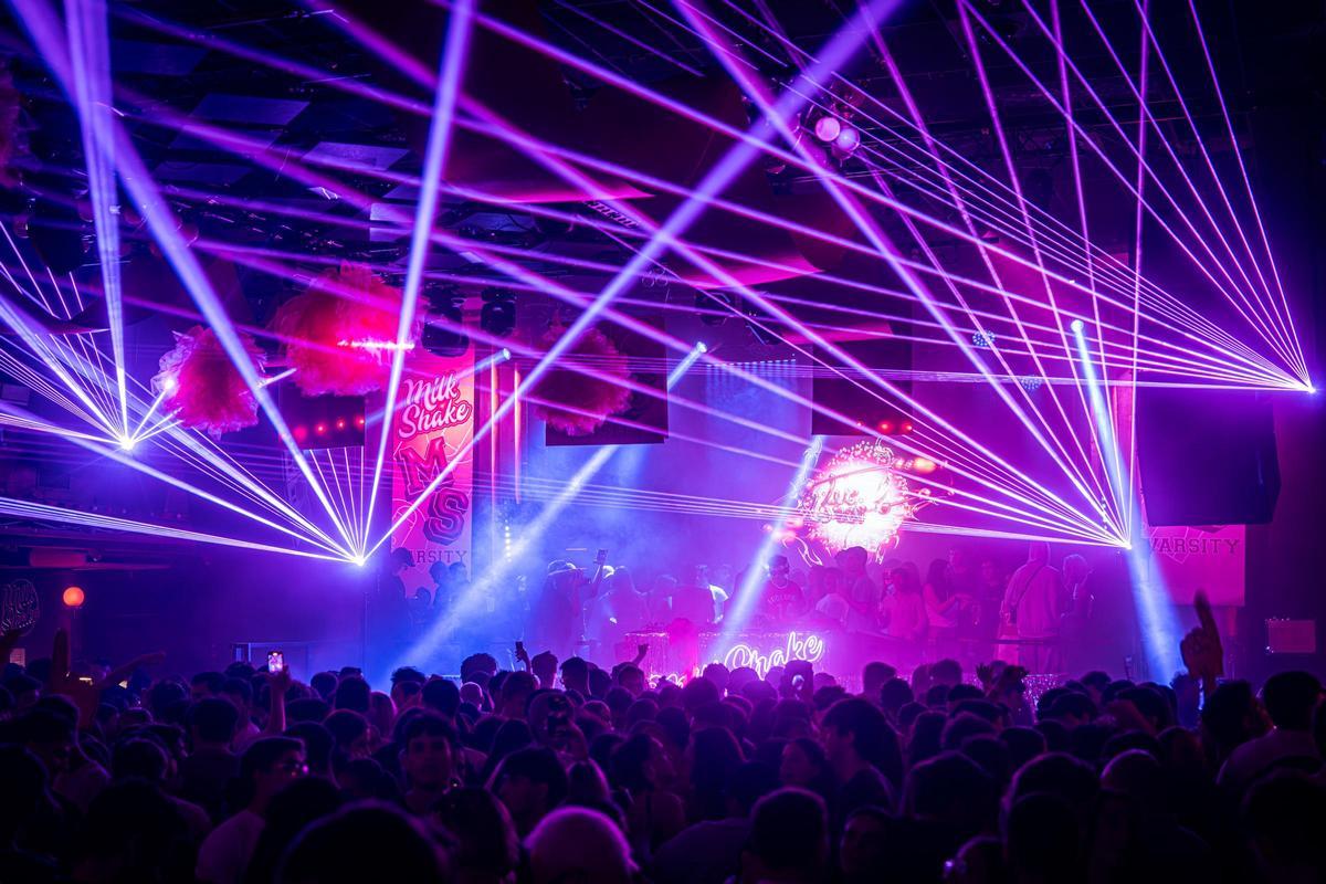 Ambiente en la fiesta Milkshake de la sala Apolo, el pasado jueves