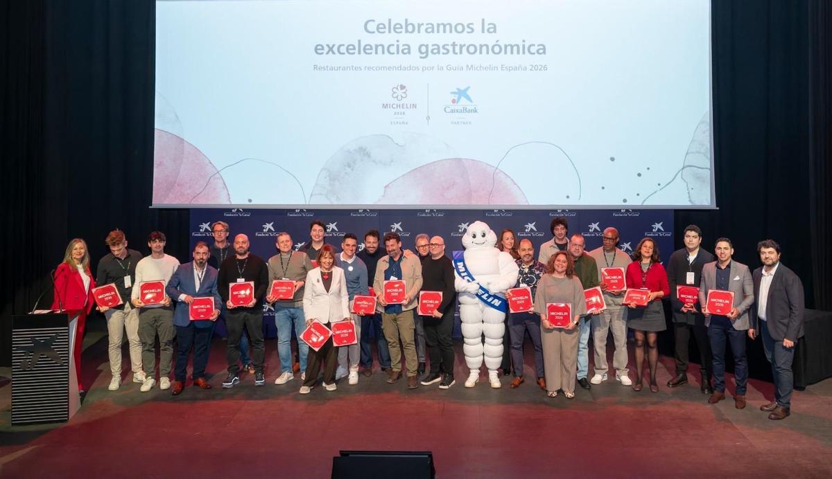 Todas las fotos del acto de entrega de Menciones de la Guía Michelin en Caixaforum