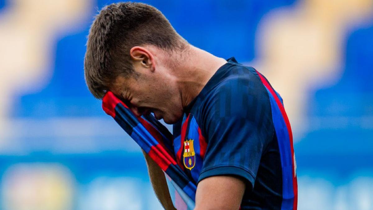 Toni Caravaca se despide del FC Barcelona