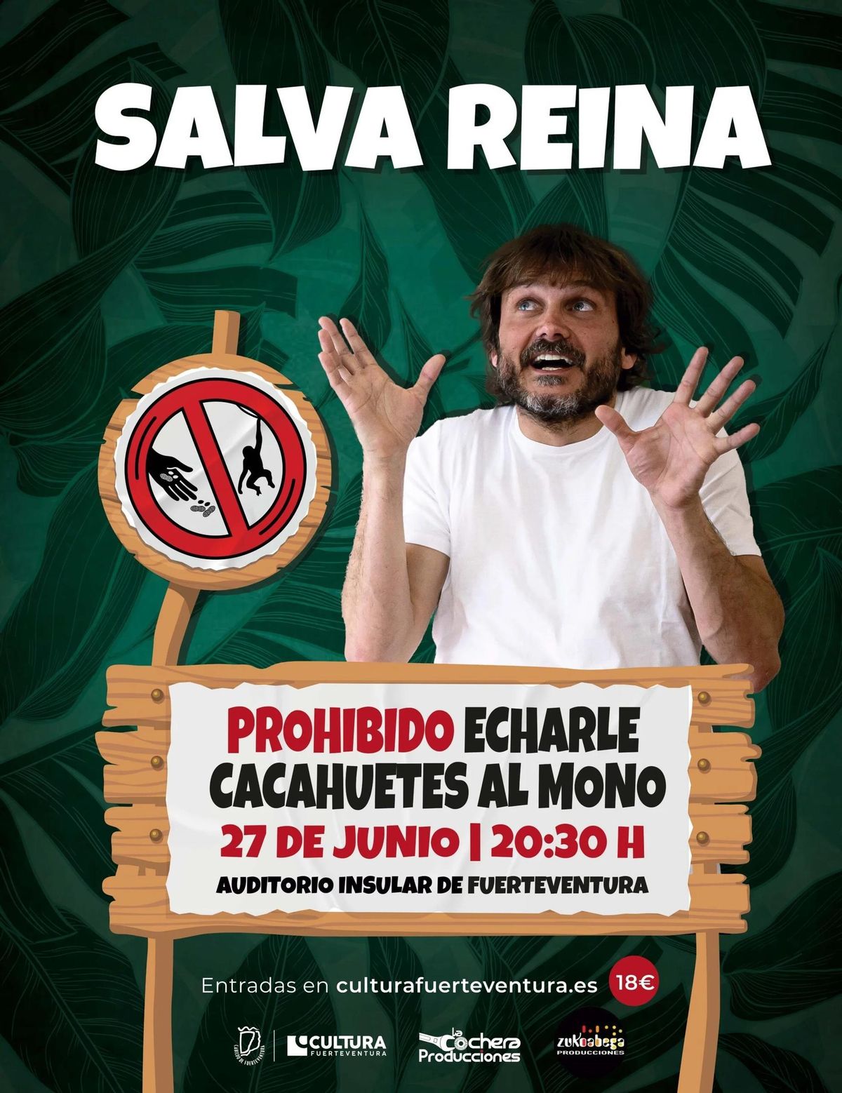 ‘Prohibido echarle cacahuetes al mono’