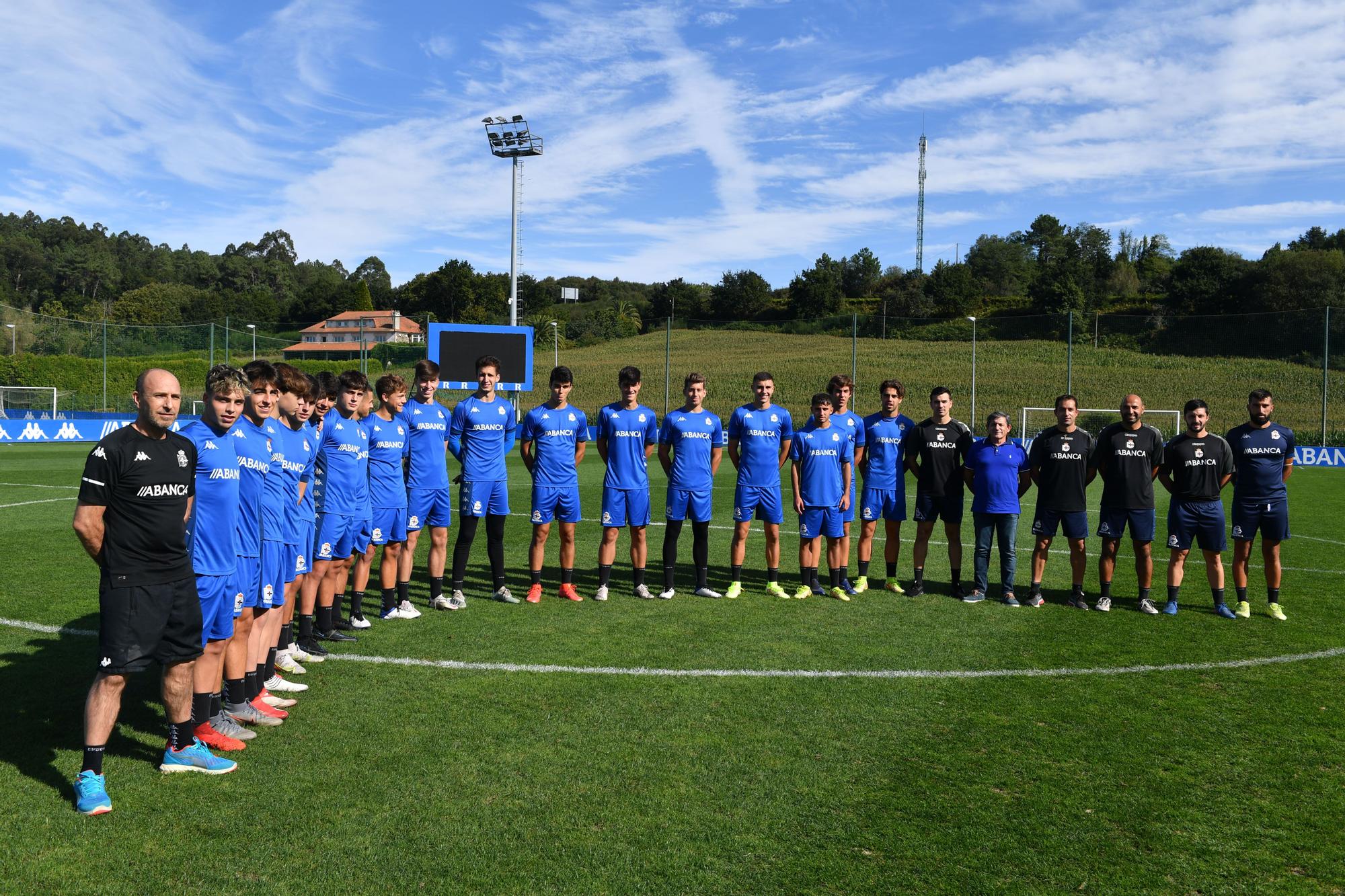 Los juveniles del Dépor inician su aventura en la Youth League