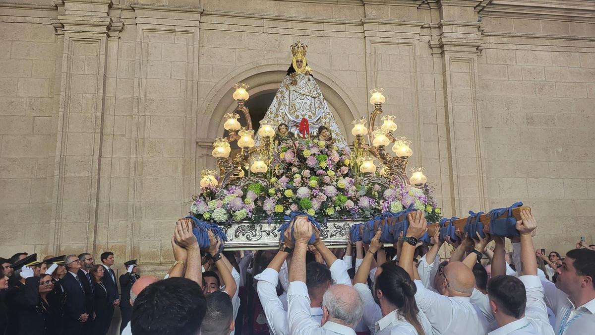 Procesión de la Patrona, la Virgen de la Consolación.