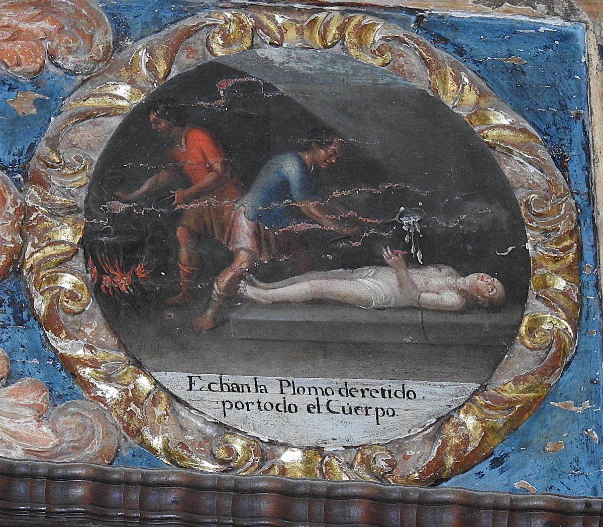 El martirio de Santa Olaya se esconde en la colegiata San Juan Bautista de Gijón (en imágenes) El martirio de Santa Olaya se esconde en la colegiata San Juan Bautista de Gijón (en imágenes)