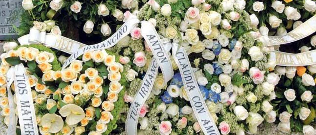 Panteón en el cementerio de Santa  Cristina de Barro en donde fue enterrada la pequeña Andrea.