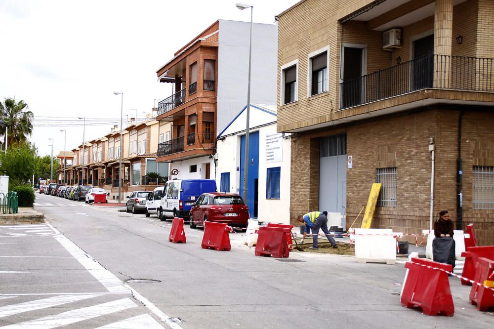 Obras en Puçol.