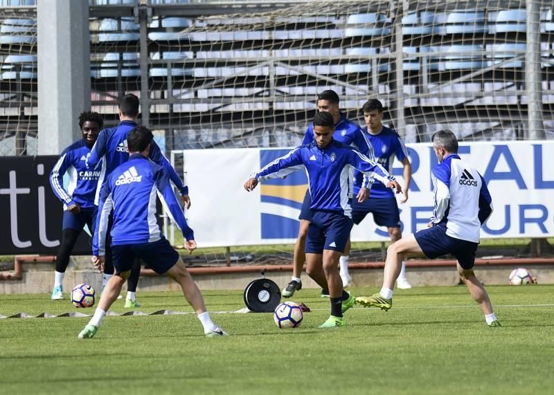 Entrenamiento del Real Zaragoza