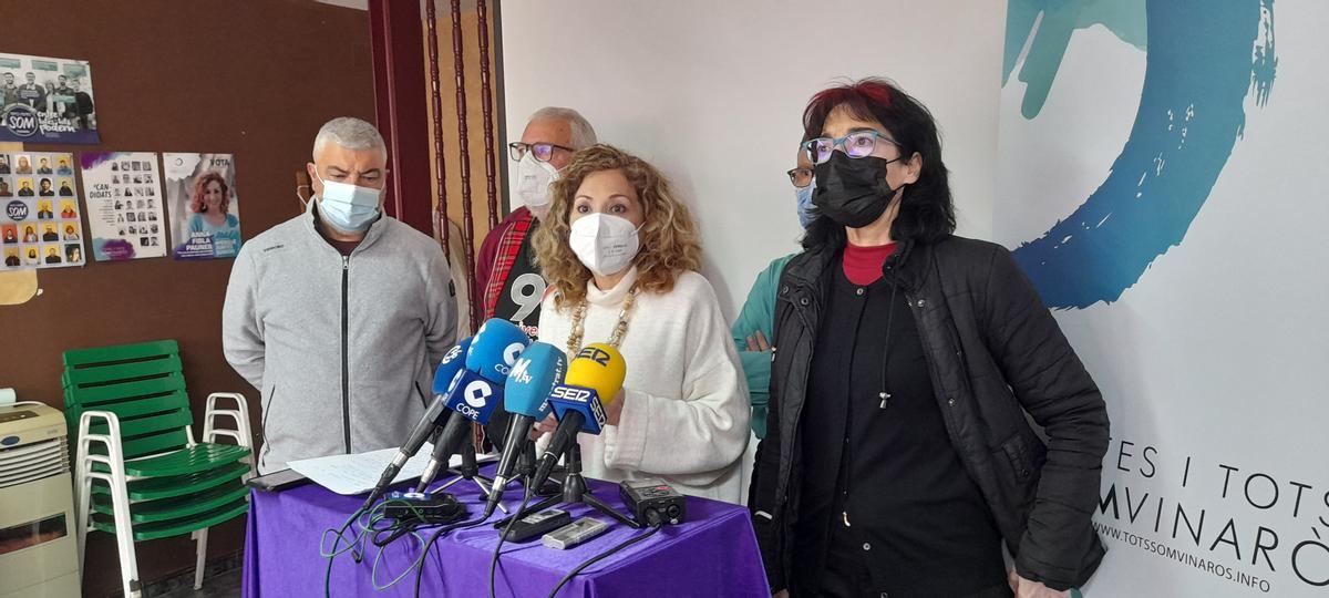 La concejala ha comparecido en rueda de prensa.