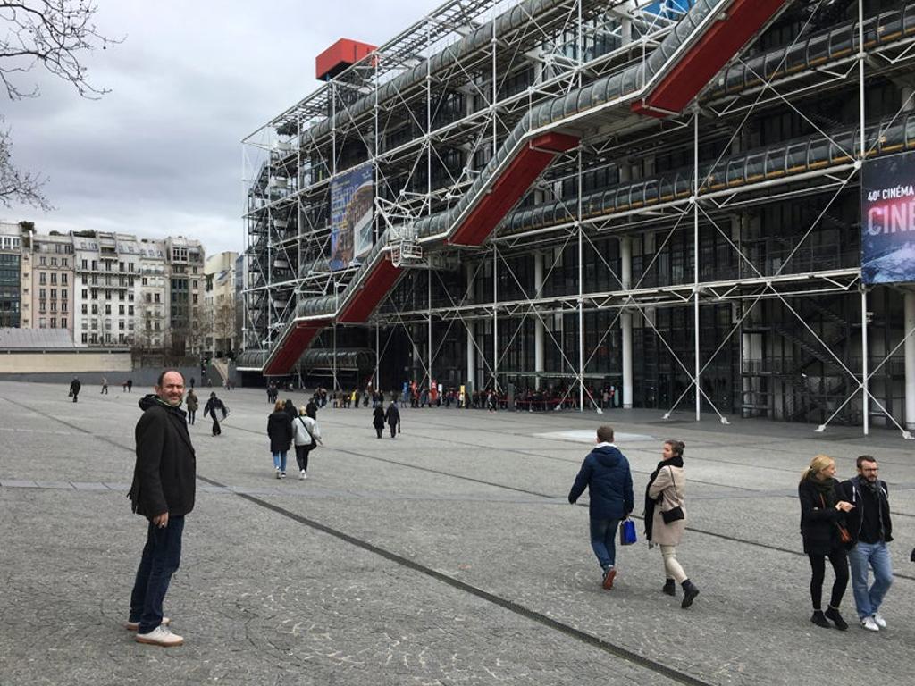 En Centro Pompidou, París