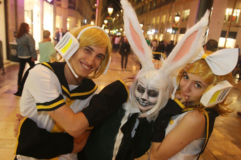 Celebración de Halloween en el Centro de Málaga