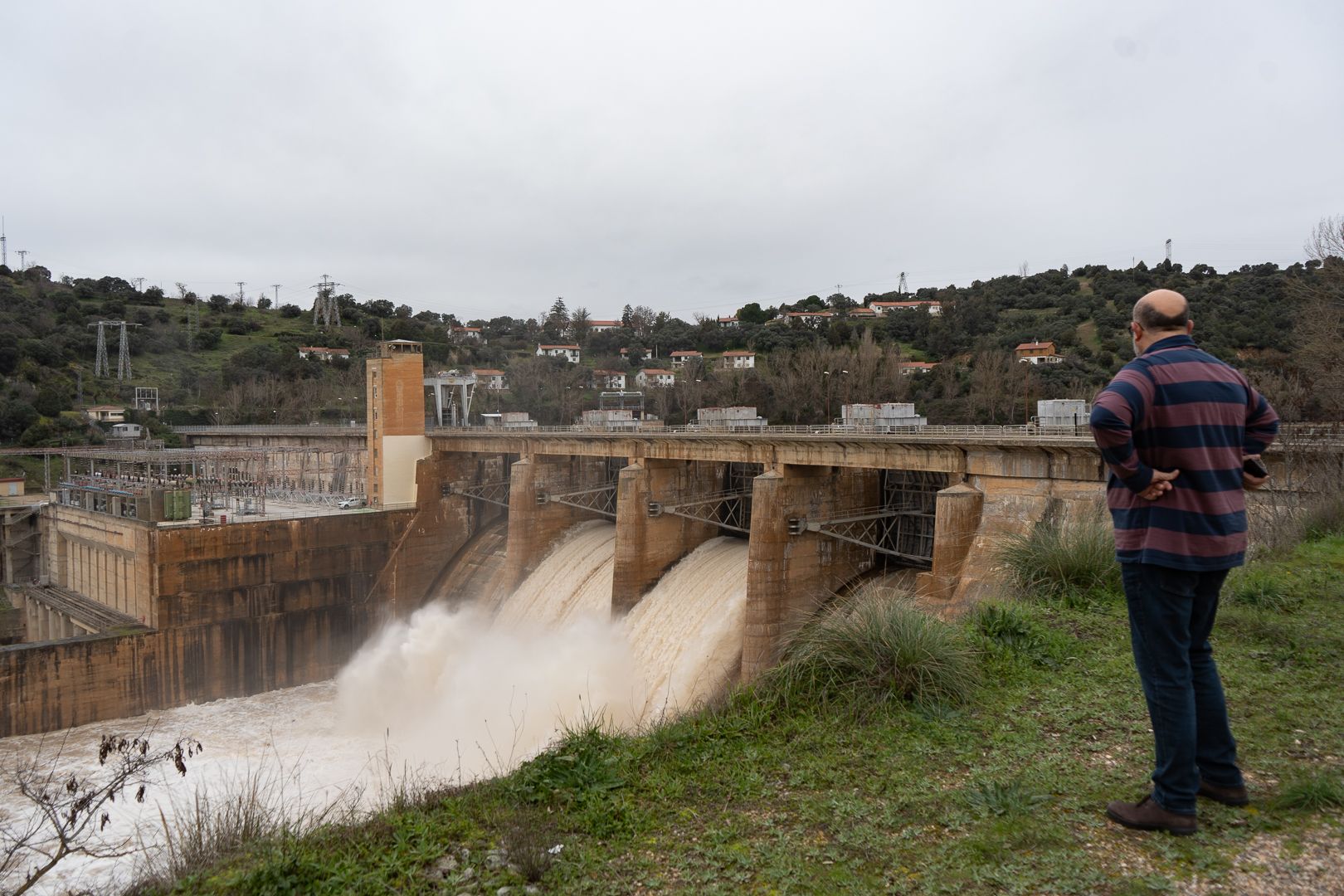 Desembalse presa de Villalcampo