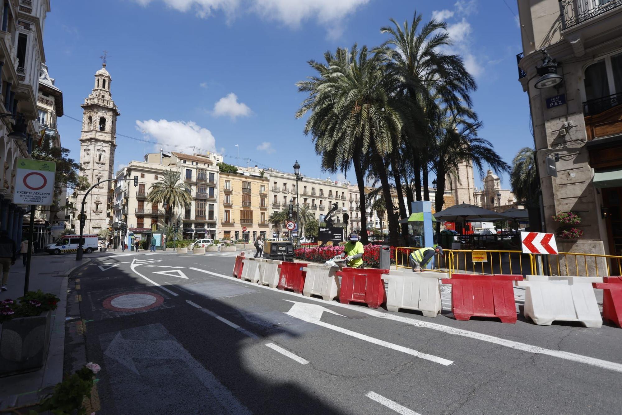 Peatonalización de la Plaza de la Reina