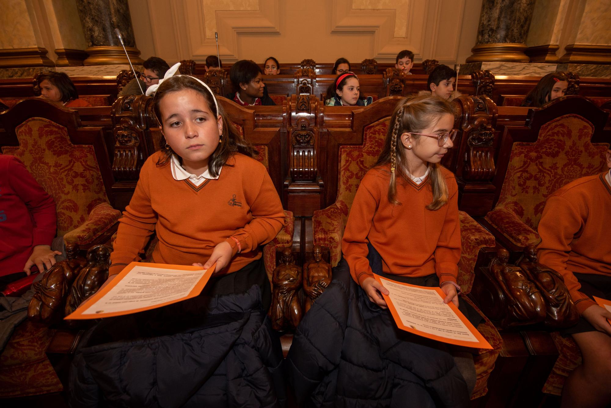 Pleno infantil en María Pita