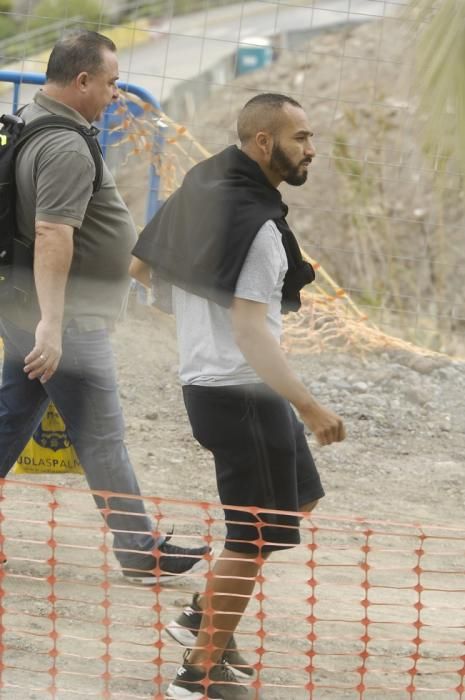 ENTRENAMIENTO DE LA UD LAS PALMAS EN BARRANCO ...