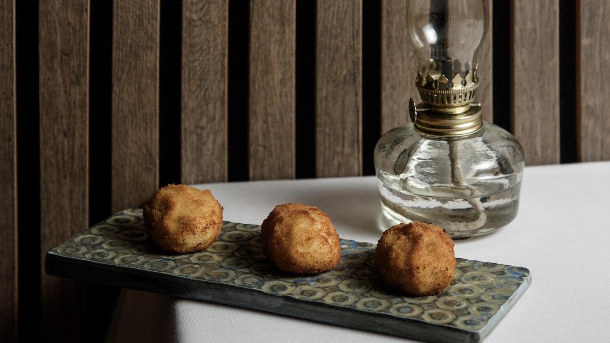 Las croquetas de Quinqué, entre las favoritas de los chefs en Madrid.