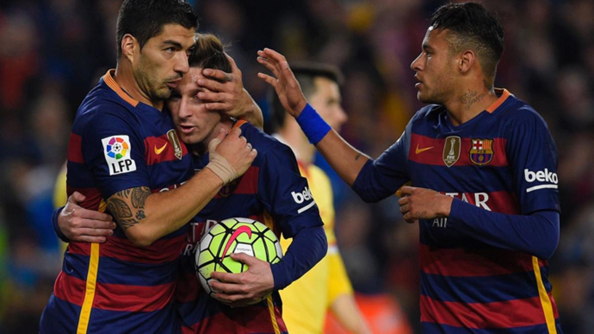 Suárez, Messi y Neymar forman una sociedad demoledora. Suman 249 goles desde que juegan juntos