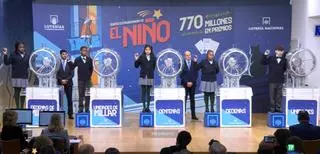 El 94974, primer premio de la Lotería del Niño, muy repartido por toda España