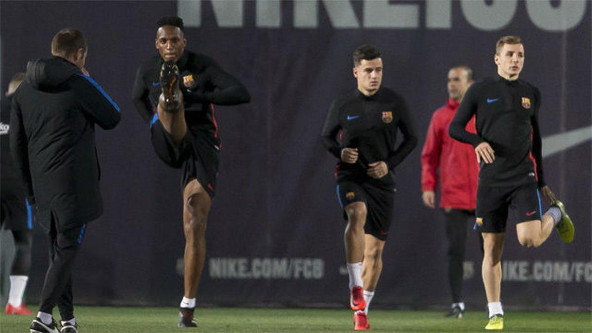 Coutinho y Yerry Mina entran en la convocatoria para medirse al Espanyol
