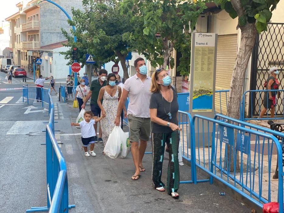 Recogida de alimentos en El Campello por la Virgen del Carmen