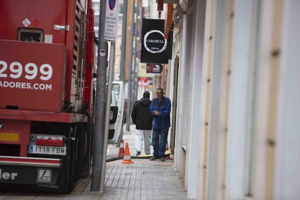 Día de Sant Josep en Xàtiva por el confinamiento por coronavirus