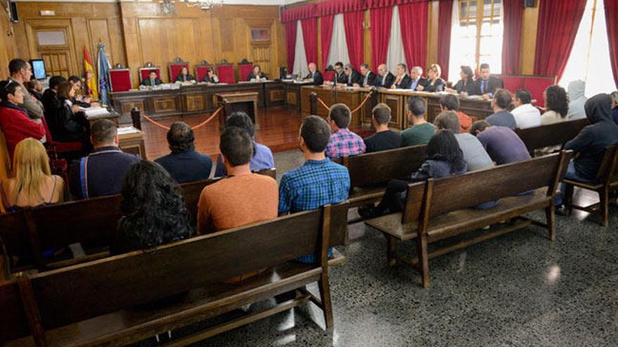 Vista del juicio celebrado esta mañana // OURENSE