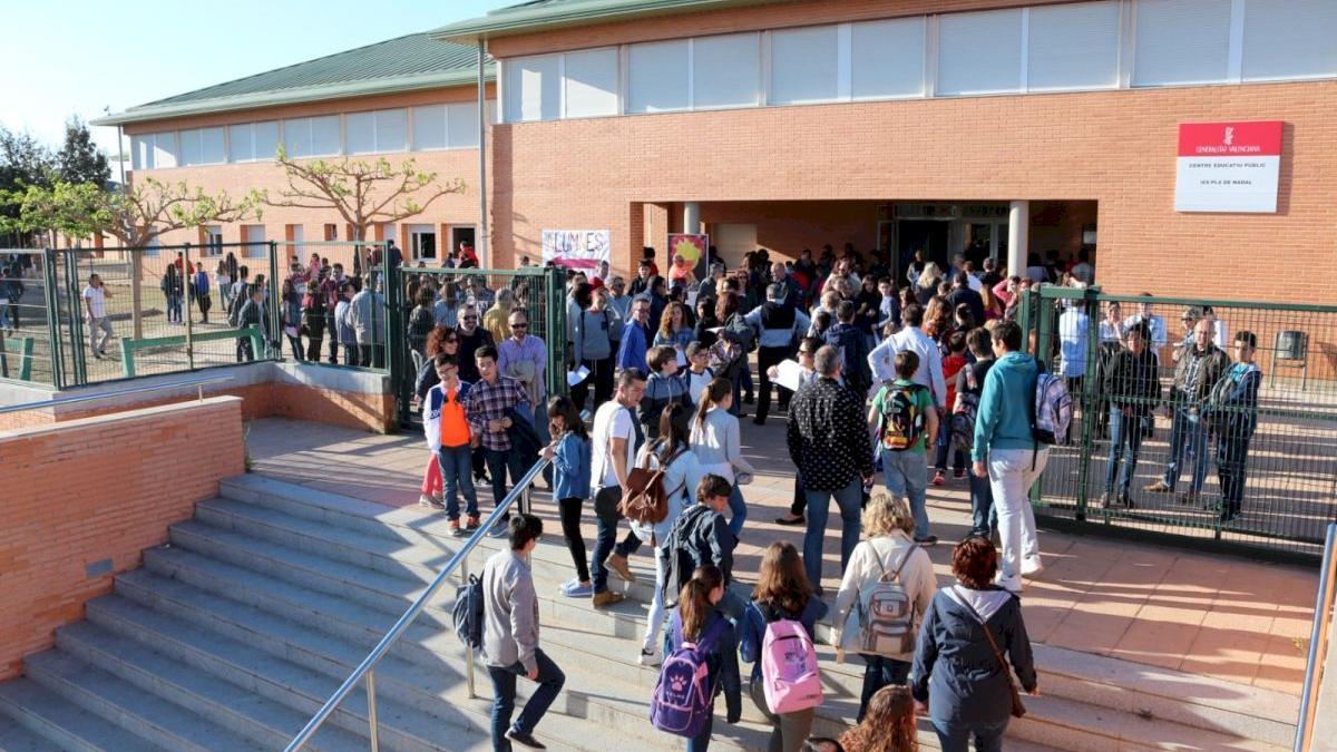 IES Pla de Nadal II, donde se imparten las clases del EOI.