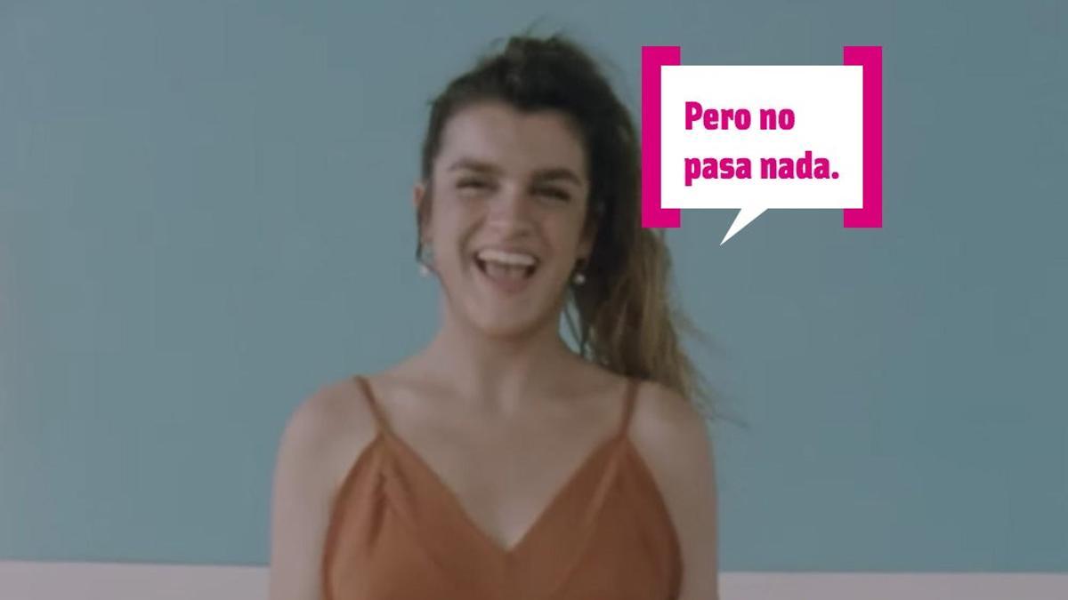 Amaia Romero en su  nuevo videoclip