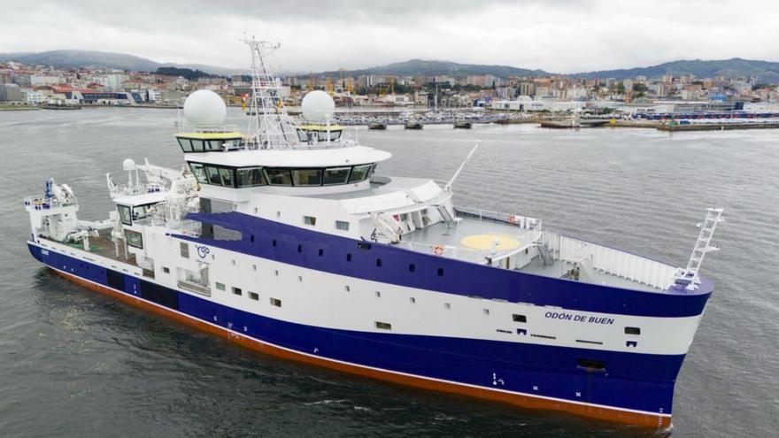 El buque oceanográfico «Odón de Buen» construido por Armón para el CSIC. | ARMÓN