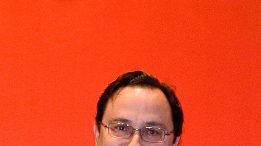 Javier Fernández, en la última junta de accionistas.