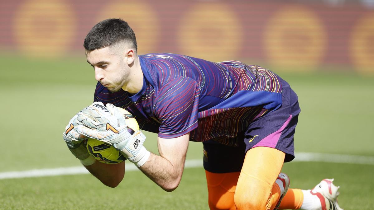 Racing de Santander - FC Barcelona | La parada de Joan Garcia