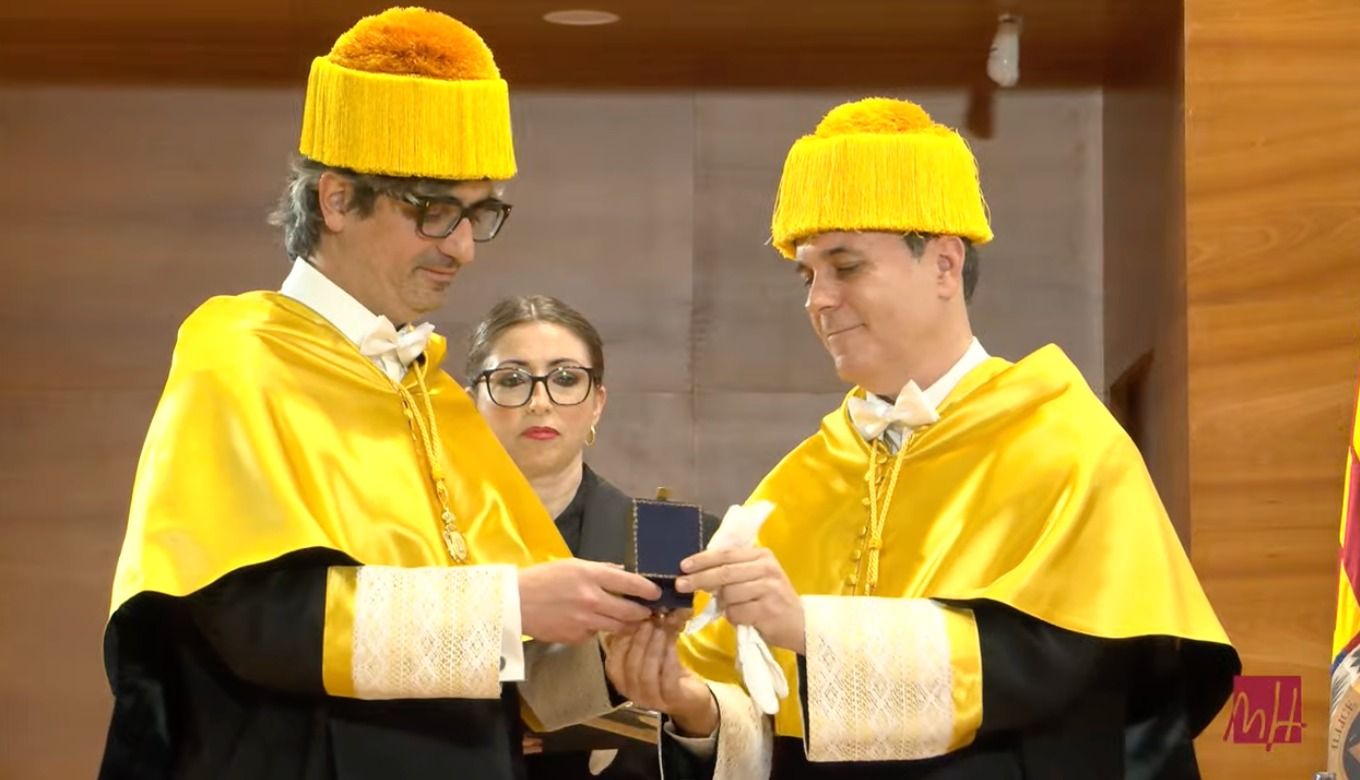 Diego González Rivas, Doctor Honoris Causa por la Universidad Miguel Hernández de Elche