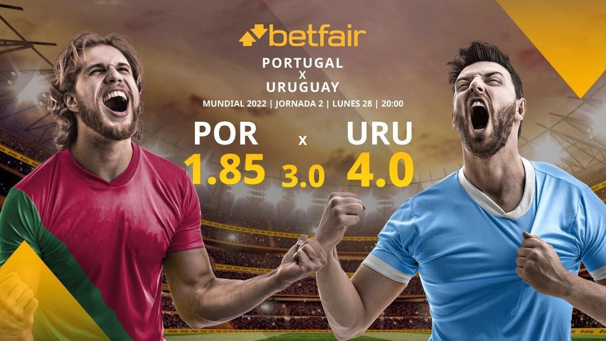 Portugal vs. Uruguay: horario, TV, alineaciones, estadísticas y pronósticos