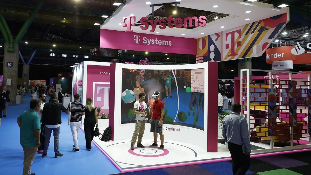 Una imagen de la nueva edición del foro Digital Enterprise Show (DES) que se celebra en el Palacio de Ferias de Málaga.