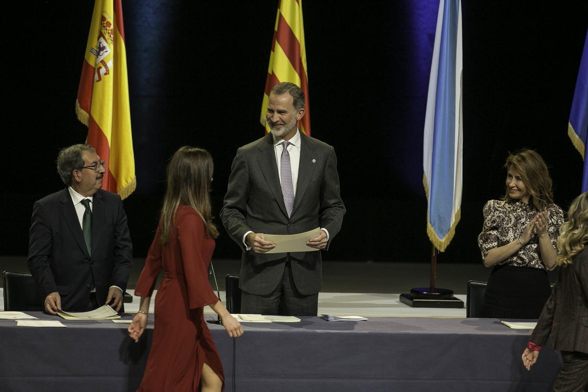 El rey Felipe VI preside en Barcelona la entrega de despachos a los nuevos jueces