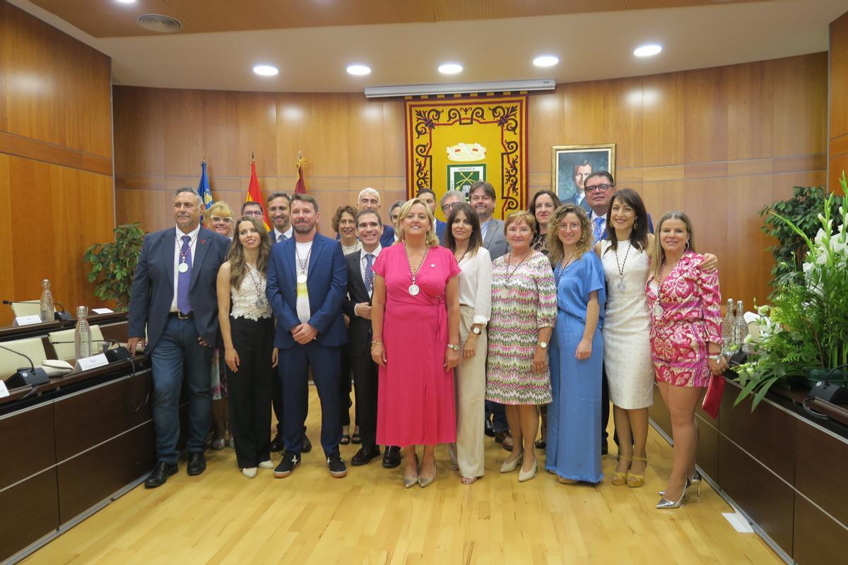 Los concejales de la nueva corporación de Calp