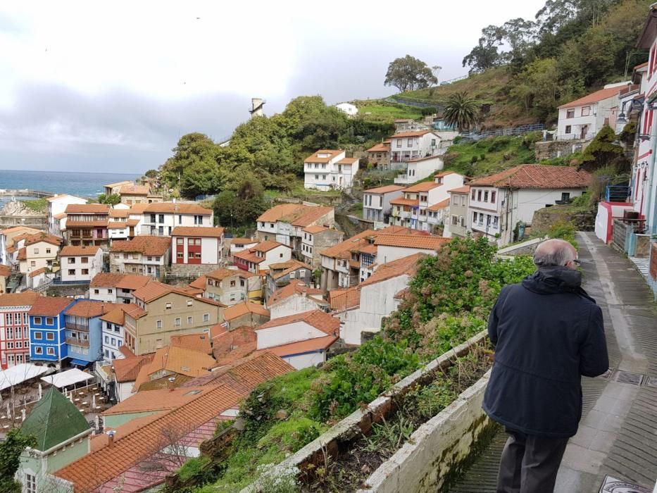 Este es el estado de las casas del anfiteatro de Cudillero