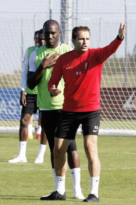 Entrenamiento del Sporting