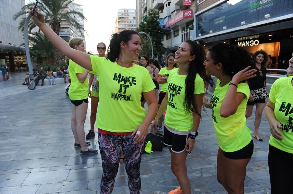 Zumba en la Avenida Libertad