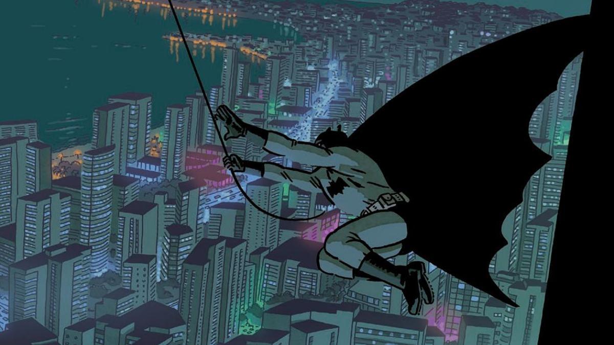 Viñeta de Paco Roca para su historieta de la antología ‘Batman: El mundo’.