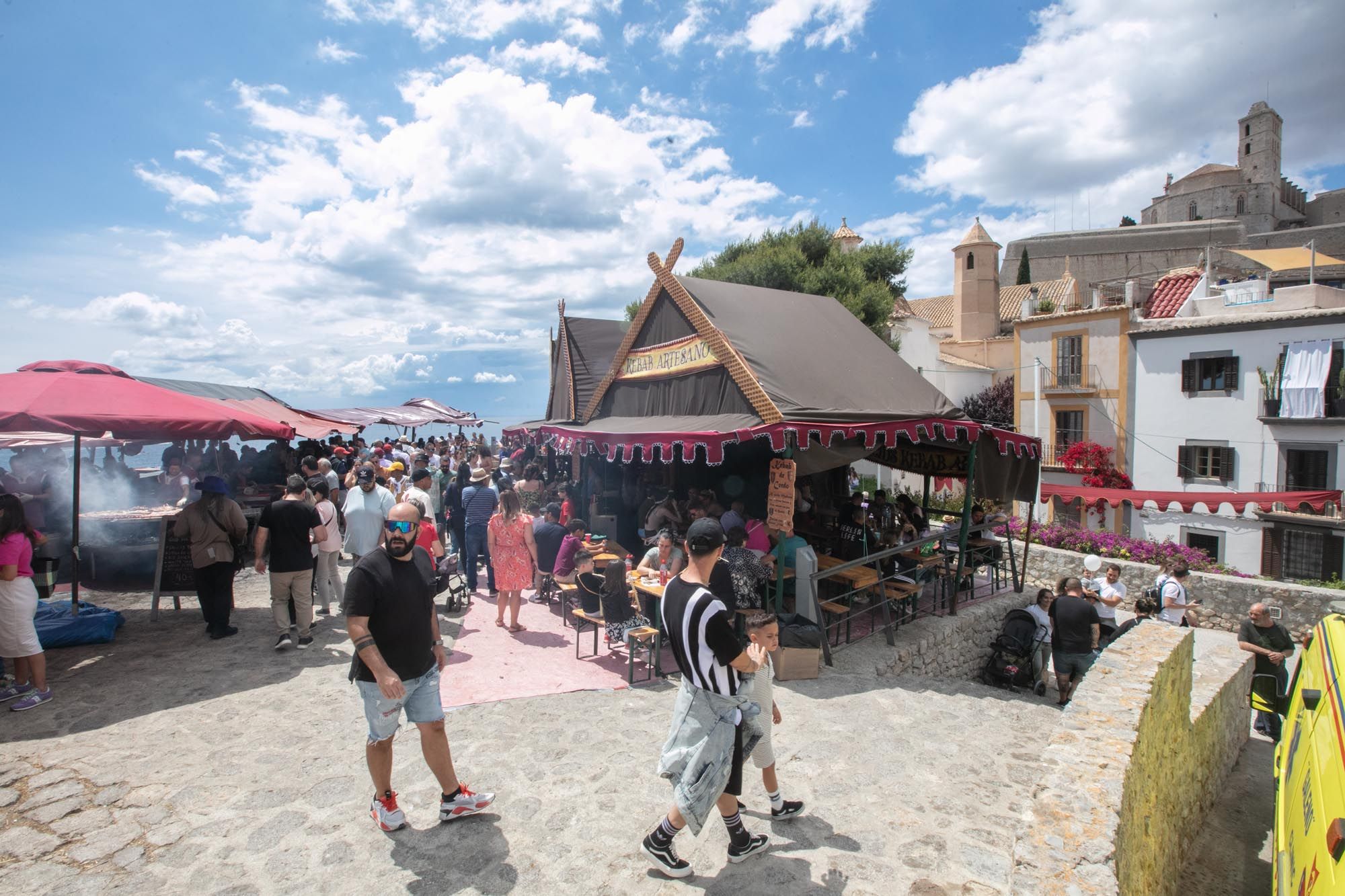 Última jornada de la Feria Ibiza Medieval 2023